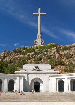 Basilica - Valley of Fallen near Madrid Spain