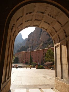 Montserrat monastery near Barselona 