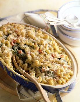 Macaroni and Cheese with Vegetables