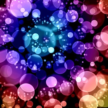 Digital bokeh background, Abstract background