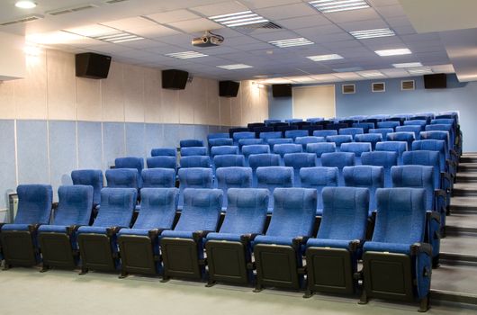 Room for business presentations, lectures and watching movies