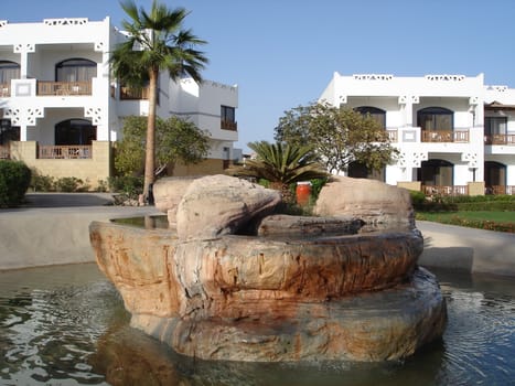 hotel pool in egypt