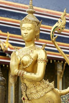 Native Thai Style angel sculpture