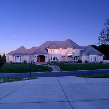 House At Dusk