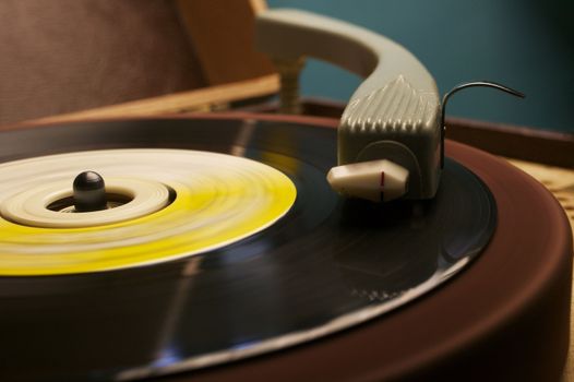 Old Fashioned Record Player