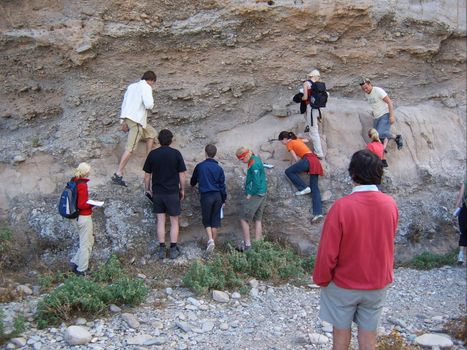 geology students