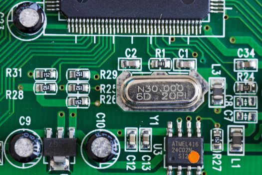 Computer board detail