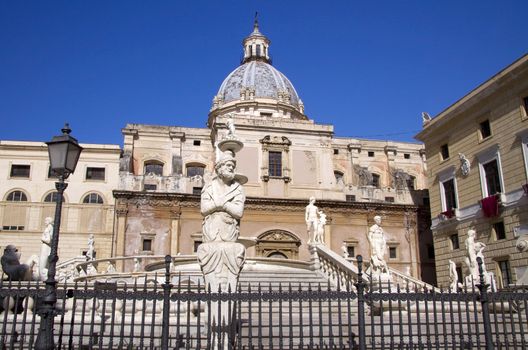 Quatro cante in Palermo - center of the city