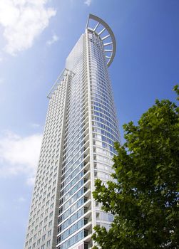 The DG Bank skyscraper in Frankfurt Germany