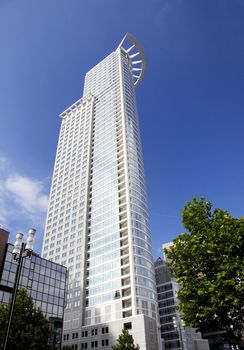 The DG Bank skyscraper in Frankfurt Germany
