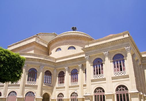 The largest theater in Italy is teatro Massimo in Palermo in Sicily