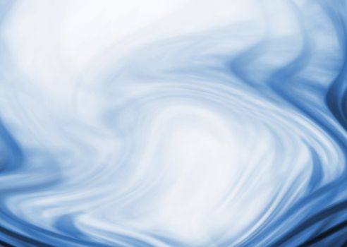 It is a blue and white abstract background.