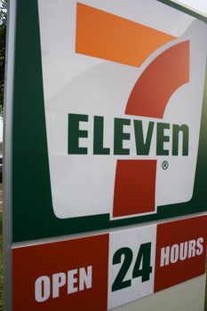 7 Eleven is open 24 hour in most of the Asia country including Singapore.