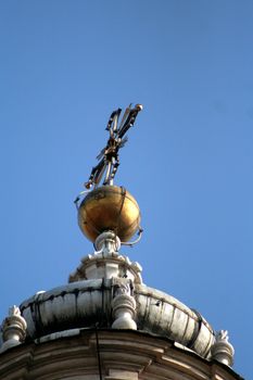 San Andrea cross details, Mantova, Italy