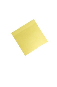 Post It Note Isolated on a white background