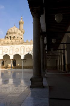 Al-Azhar University in Egypt, founded in 975 AD, is the chief centre of Arabic literature and Islamic learning in the world, and the world's second oldest surviving degree granting university. It is associated with Al-Azhar mosque in Islamic Cairo. The university's mission includes the propagation of Islamic religion and culture.