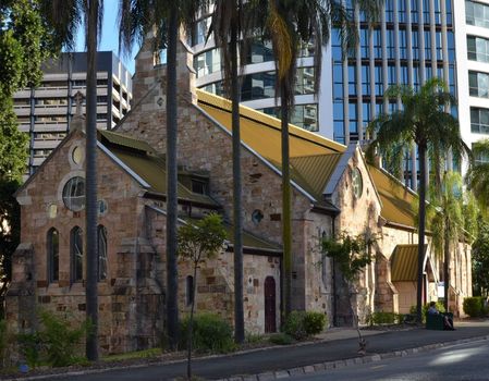 All Saints Anglican Church in Ann Street, Brisbane City.