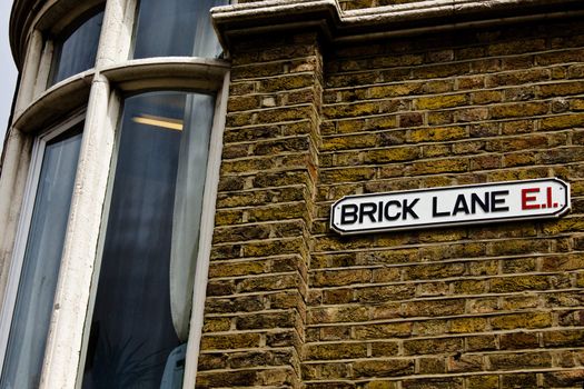 Brick Lane in London.