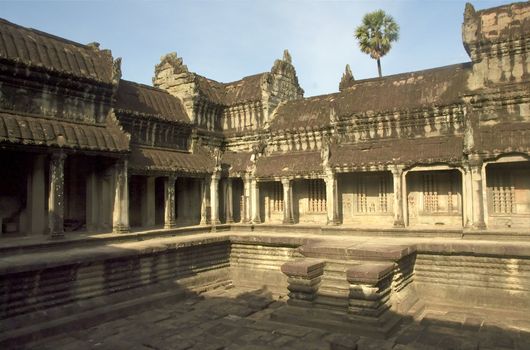 Detail of interior of temple