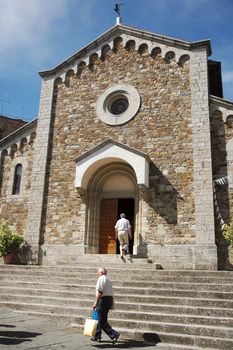 Small church at the Chianti region