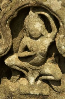 Detail of Angkor temple