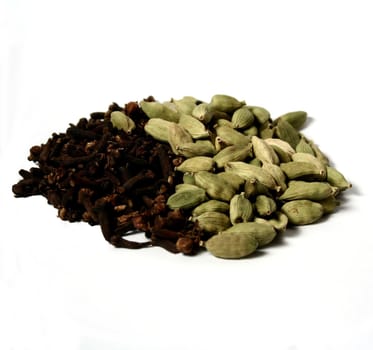 Cloves and cardamom