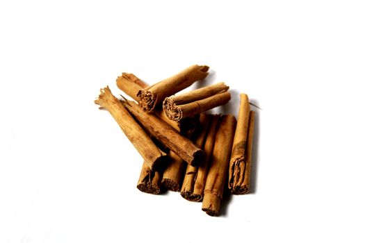 Pieces of cinnamon