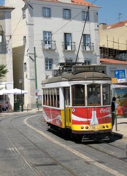 corporation tram of Lisbon