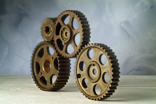 four cogwheels