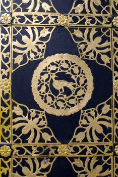 Detail of the gilded gates