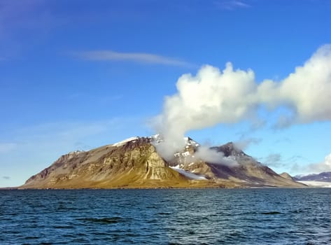 Svalbard island in nordic sea, Norway