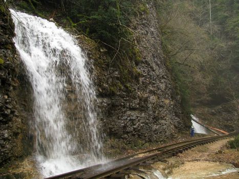 Europe, cascade, trip, tour natural monument, sightseeing object flora