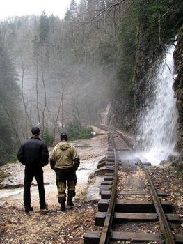 Europe, cascade, trip, tour natural monument, sightseeing object flora