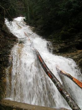 Europe, cascade, trip, tour natural monument, sightseeing object flora