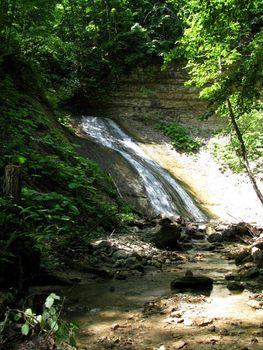 Europe, cascade, trip, tour natural monument, sightseeing object flora