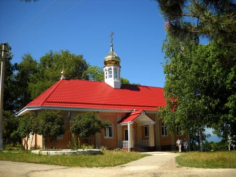 culture, antiquity, Christianity, bell, sky, clouds, Russia, the Monastery , St