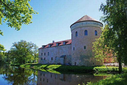 The ancient castle in the east of Estonia. 15 century