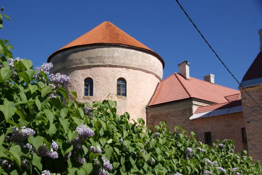 The ancient castle in the east of Estonia. 15 century