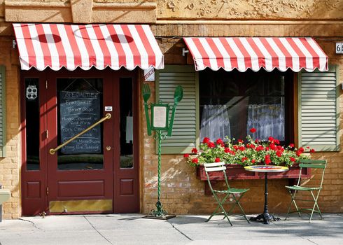 Bistro Jeanty Restaurant owned by Phillip Jeanty in Yountville, California