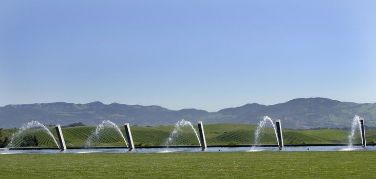 water sculpture