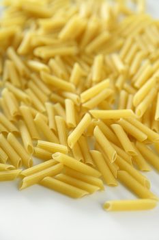 Italian macaroni, pasta texture close-up