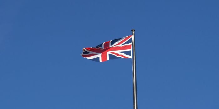 Union Jack national flag of the United Kingdom (UK)