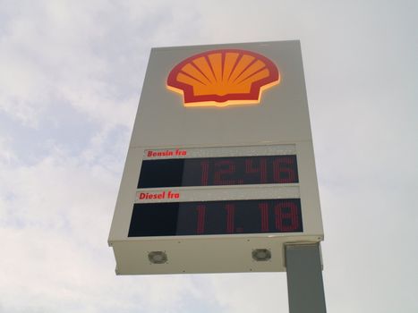 shell station sign