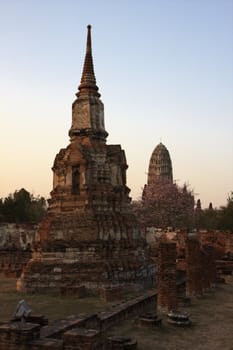 THAILAND, AYUTTHAYA, old temples