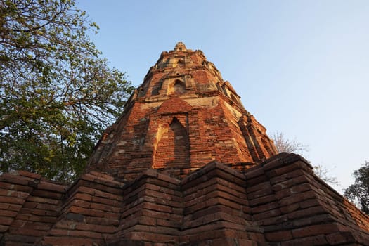 THAILAND, Ayutthaya, the ruins of the city's ancient temples