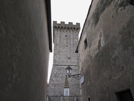 italy, tuscany, Capalbio ancient tower