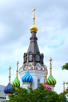 The temple in the name of the icon of the Mother of God "Assuage My Sorrows" in Saratov