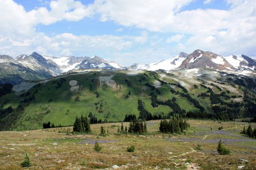 Spearhead Range (Whistler, Coast Mountains, Canada)