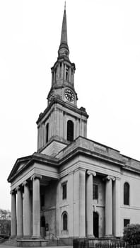 Church of All Saints, Poplar, London, UK - rectilinear frontal view