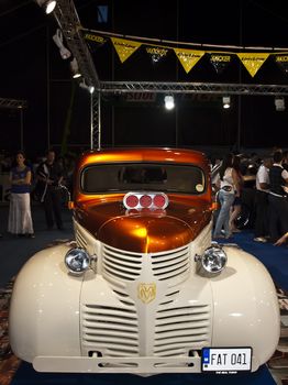 MALTA - MAY 31 - A car show for customised cars held at Ta Qali on the 31st May 2009